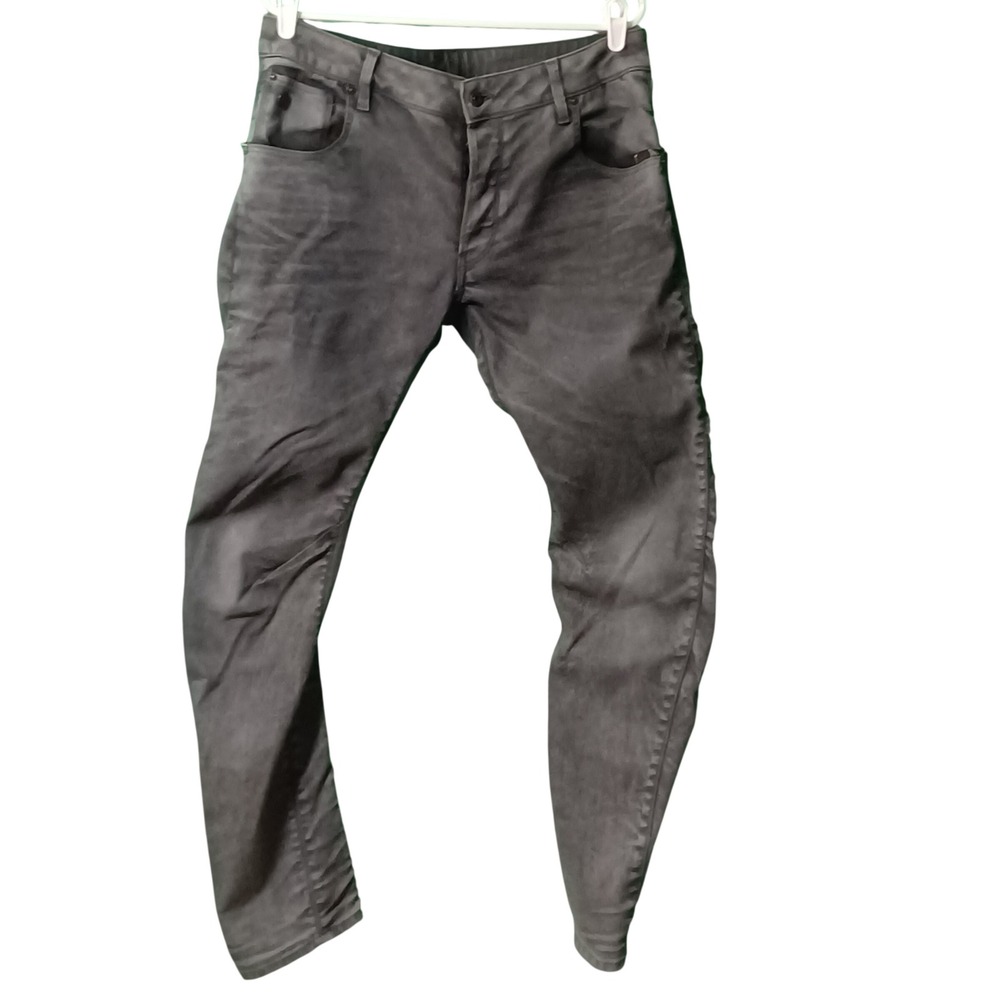 G-Star Raw Arc Zip 3D Slim Grey Jeans Mens 34x32 51031 7863 3143
